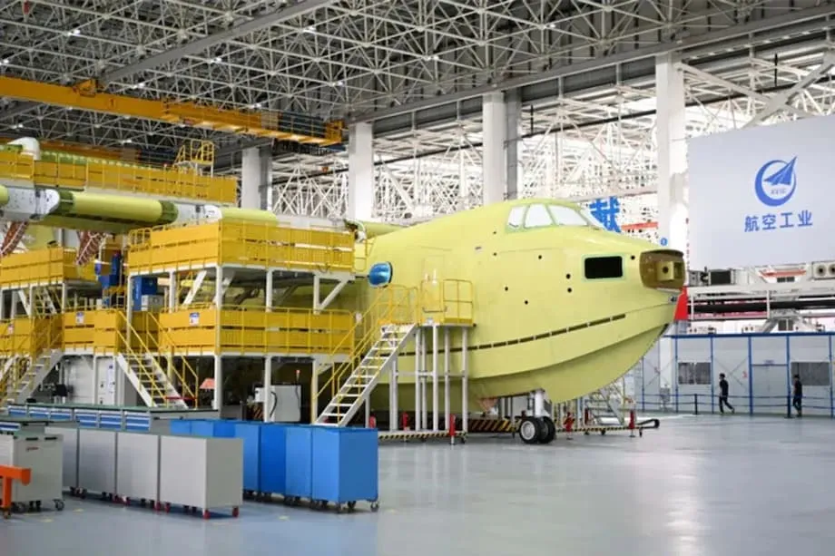 中國 AG600「鯤龍」：全球最大水陸兩用飛機進入量產