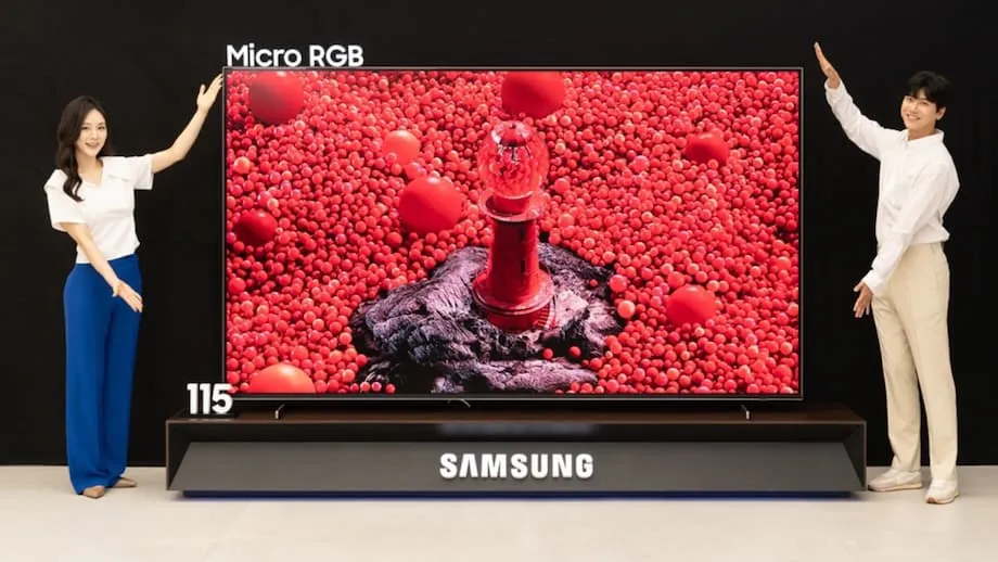 三星推出全球首款 Micro RGB 電視：超高階顯示器的新時代