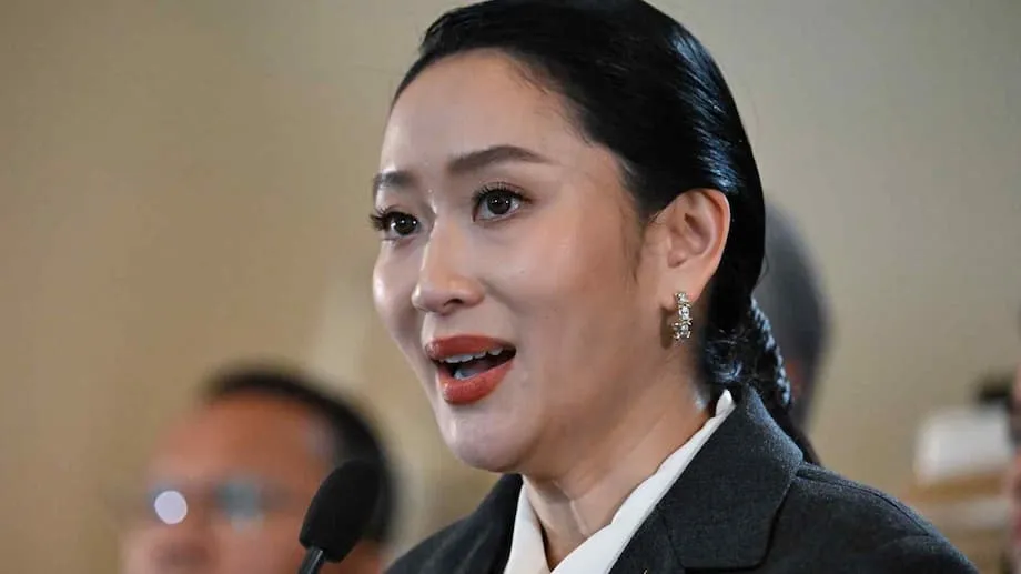 泰國憲法法院因柬埔寨通話外洩解除總理貝東丹・欽那瓦職務