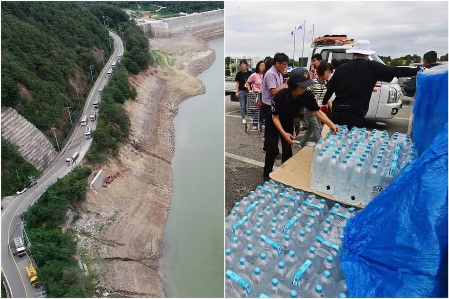 主水庫水量逼近枯竭,江陵因乾旱列為國家災區
