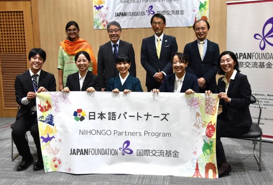 日本首度派遣日語教育夥伴前往印度