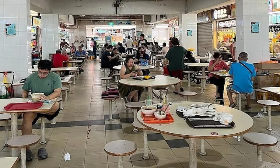 新加坡六處小販中心將於2025年9月至12月暫停營業整修