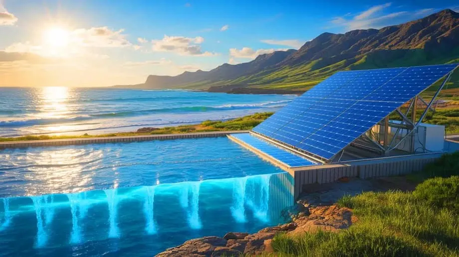 韓國太陽能海水淡化裝置每小時可產水 3.4 公升，無需電力