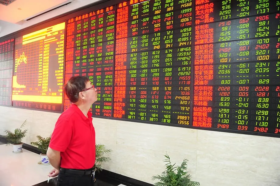 中國股市市值增加3兆美元,漲勢超前經濟數據