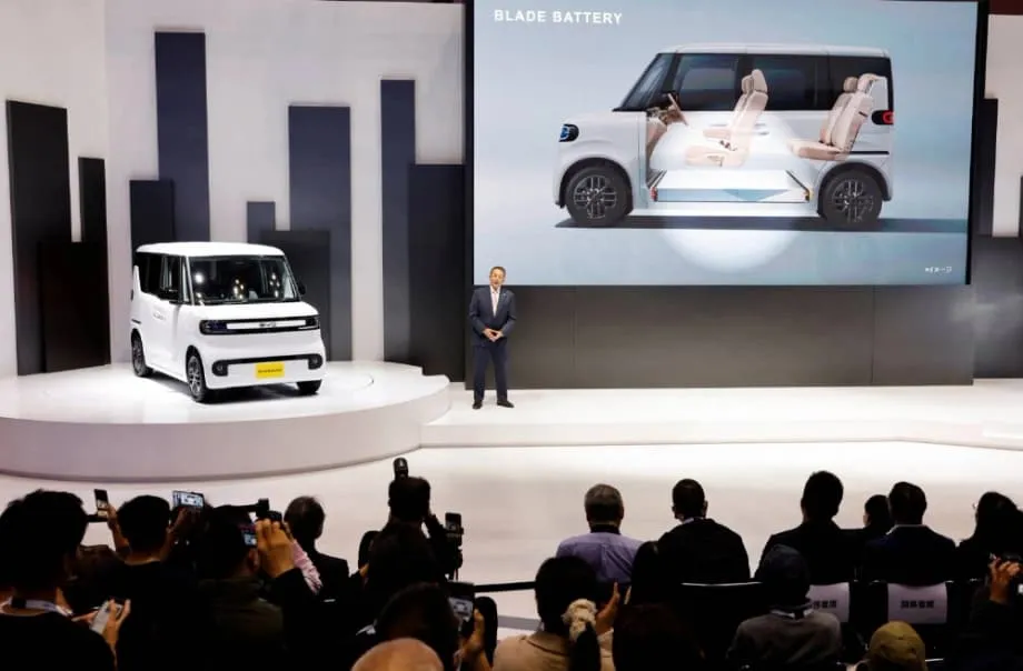 比亞迪在東京發表輕型電動車 Racco，日本小型車市場競爭升溫