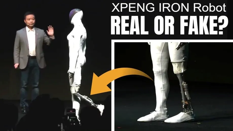 小鵬 IRON 人形機器人步態宛如真人,2026 年將進駐門市