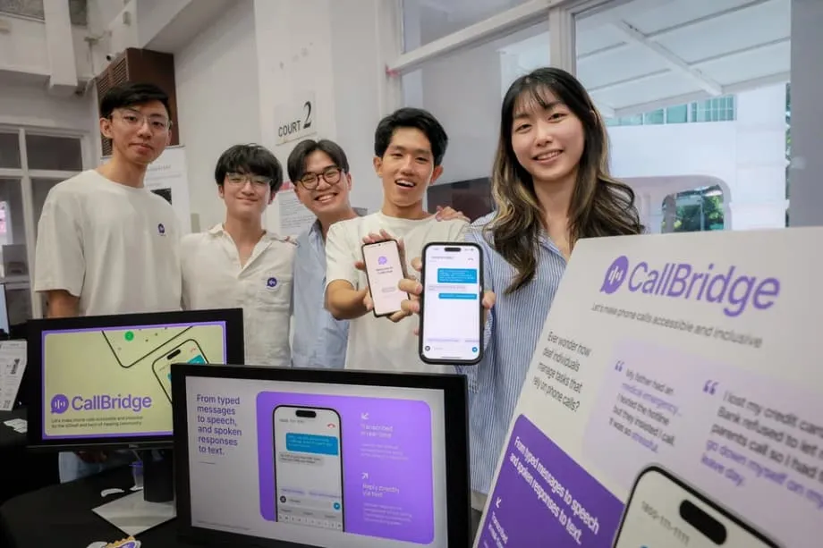 新加坡應用程式 CallBridge 助聽障者撥打及接聽電話