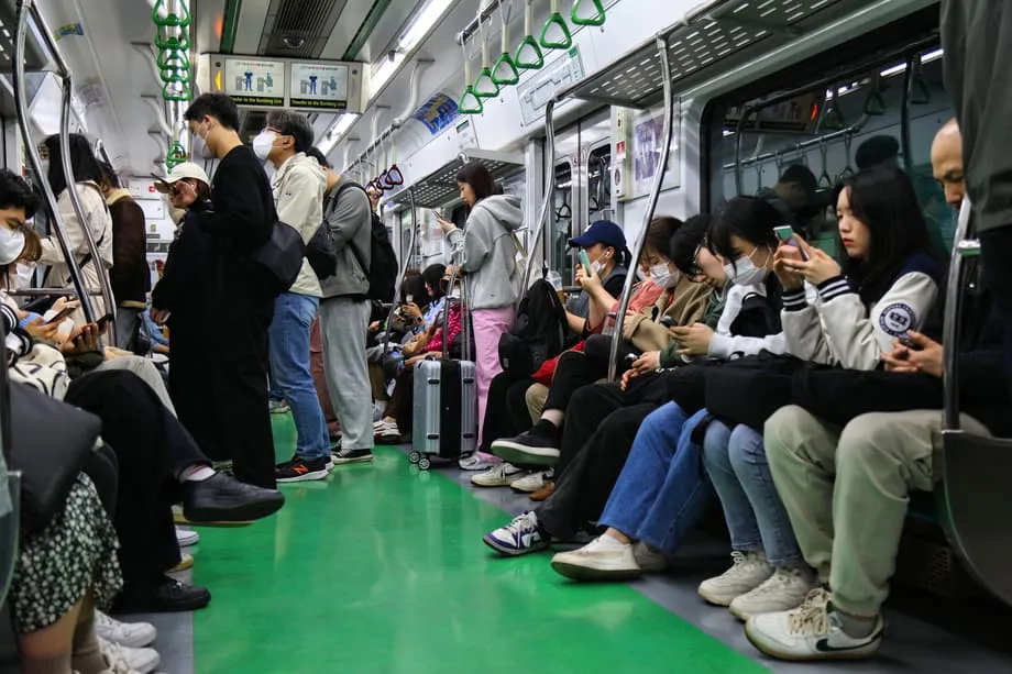 南韓通勤時間居全球之冠，加劇心理健康危機
