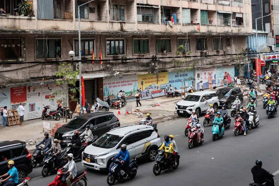 胡志明市推動電動化,計畫禁止市中心汽油車