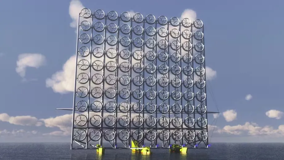 日本革命性風機牆技術可望使海上風力發電量增為三倍