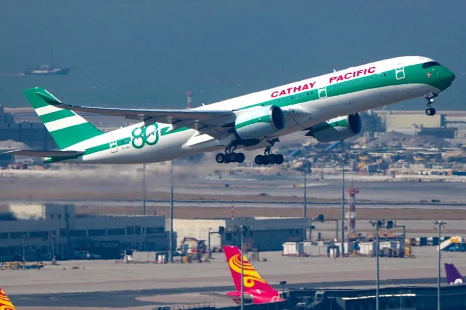 國泰航空受惠強勁復甦，2025年利潤分享獎金將增加