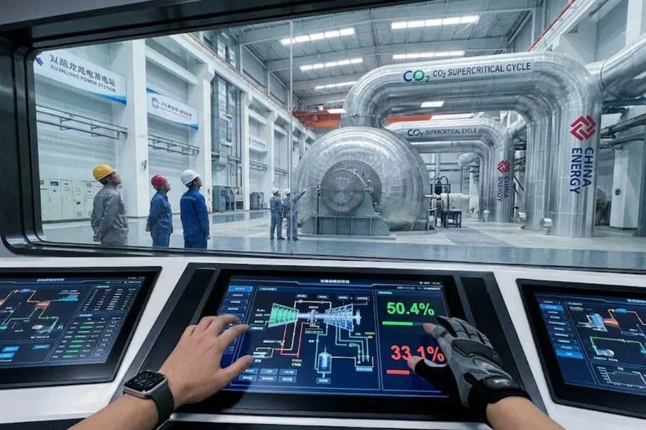 中國啟用全球首座商用超臨界二氧化碳發電機,打破蒸汽發電長達200年的主導地位