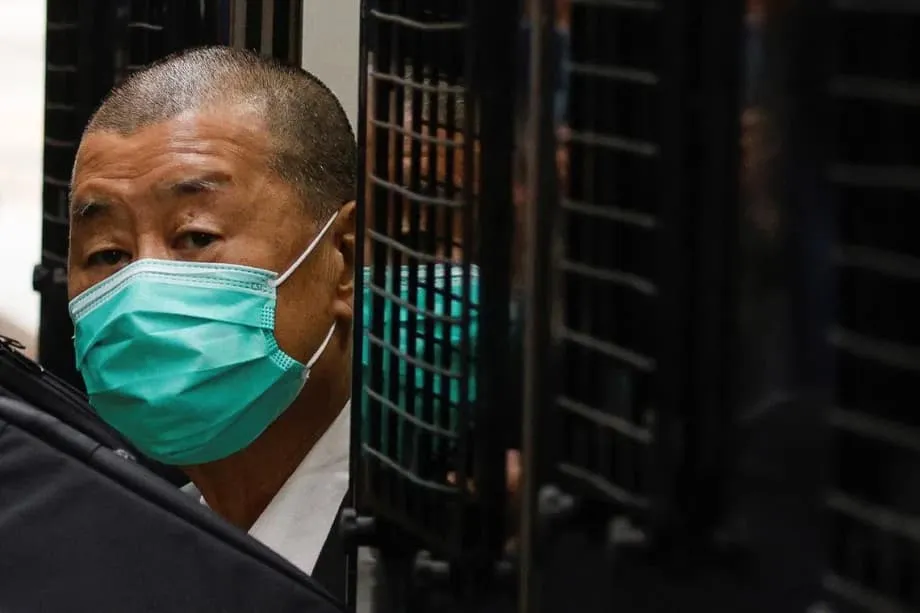 香港政府尋求沒收遭囚禁媒體大亨黎智英1,600萬美元資產