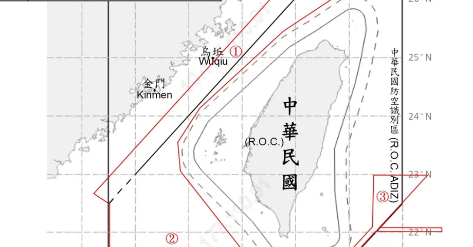 Taiwan Reports 29 Chinese Aircraft and 15 Vessels, With Conflicting Official Figures